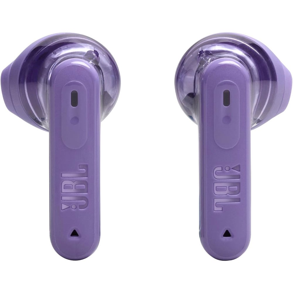 Earbuds JBL JBLTFLEX2GMAE Tune Flex 2 Ghost Edition, Wireless, Bluetooth, IP54, Purple/Transparent