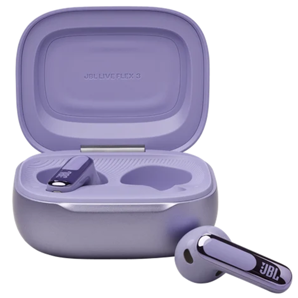 ყურსასმენი JBL JBLLIVEFLEX3PUR Live Flex3, Earbuds, Wireless, Bluetooth, IP54, Purple