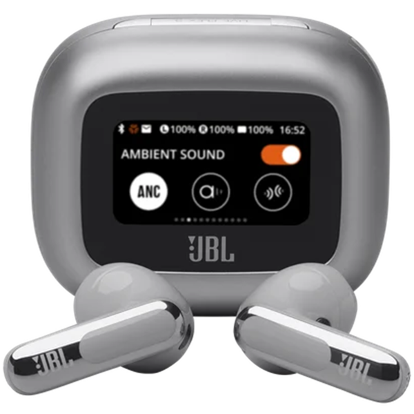 ყურსასმენი JBL JBLLIVEFLEX3PUR Live Flex3, Earbuds, Wireless, Bluetooth, IP54, Silver