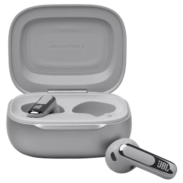 ყურსასმენი JBL JBLLIVEFLEX3PUR Live Flex3, Earbuds, Wireless, Bluetooth, IP54, Silver