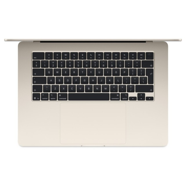 Notebook Apple MW1J3RU/A MacBook Air A3241, 15.3", M4, 16GB, 256GB SSD, Integrated, Starlight