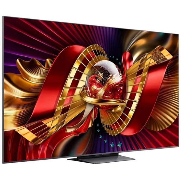 TV TCL 65C8L SQD-MINI LED, 65", Smart TV, 4K UHD, HDMI, LAN, USB, Bluetooth, WIFI, Black