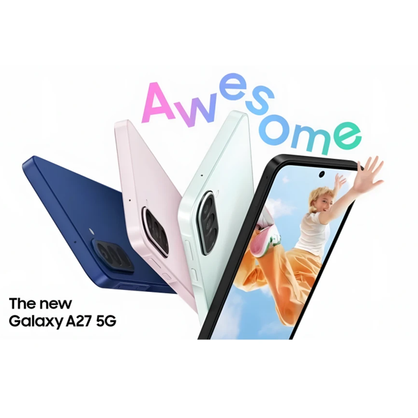 Mobile Phone Samsung A276B Galaxy A27, 8GB, 256GB, Dual SIM, 5G, NFC, Blue