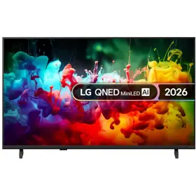 TV LG 43QNED70B6C.AMCN QNED AI, 43", 4K UHD, Smart TV, USB, HDMI, LAN, BT, WIFI, Black
