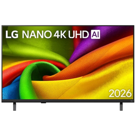 TV LG 43NU850B6LA.AMCN NANO AI NU85, 43", 4K UHD, Smart TV, USB, HDMI, LAN, BT, WIFI, Black