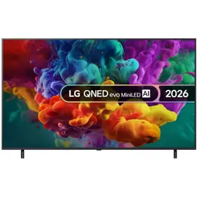 TV LG 65QNED85B6B.AMCN QNED MiniLED, 65", 4K UHD, Smart TV, USB, HDMI, LAN, BT, WIFI, Black
