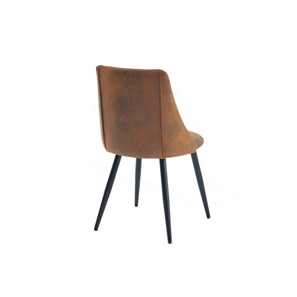 სკამი OEM 07021281 SMEG SUEDE, Chair, Brown
