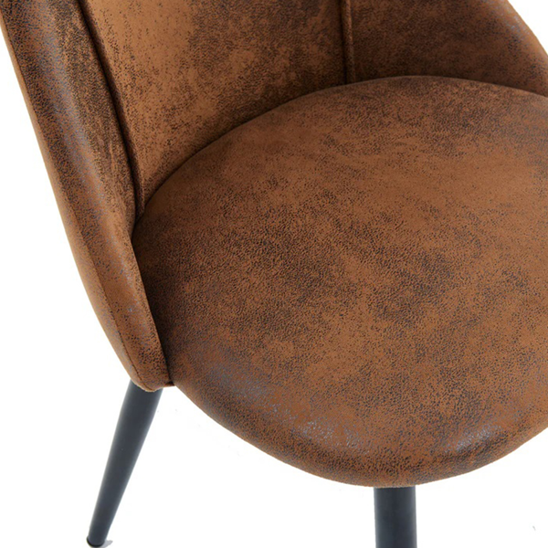 სკამი OEM 07021281 SMEG SUEDE, Chair, Brown