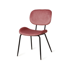 Chair OEM 07021344 CLEON VELVET ROSE taupe, Rose