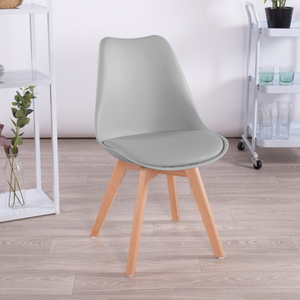 Chair OEM 07021263 Frankfurt, Grey