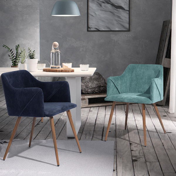 სკამი OEM 07021301 aldridge terry fabric, Chair, Dark Green