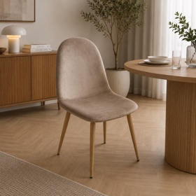 სკამი Domino 07021417, Chair, Beige