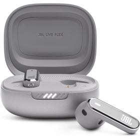 ყურსასმენი JBL JBLLIVEFLEXSVR Live Flex, Earbuds, Wireless, Bluetooth, IP54, Silver