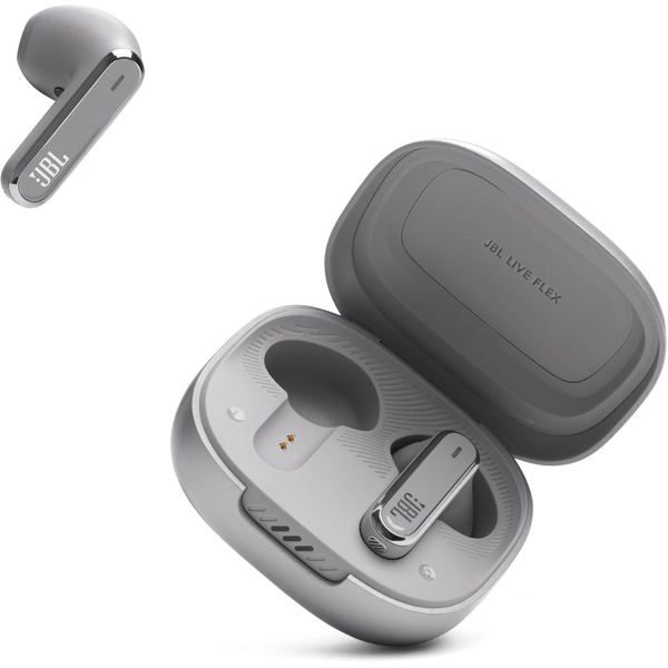 ყურსასმენი JBL JBLLIVEFLEXSVR Live Flex, Earbuds, Wireless, Bluetooth, IP54, Silver