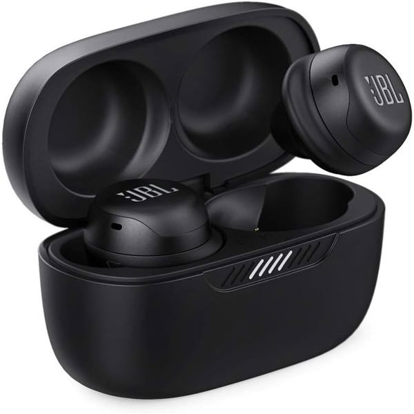 ყურსასმენი JBL JBLLIVEFRNCPTWSB Live Free NC + TWS, Earbuds, Wireless, Bluetooth, IPX7, Black