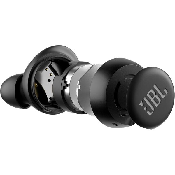 ყურსასმენი JBL JBLLIVEFRNCPTWSB Live Free NC + TWS, Earbuds, Wireless, Bluetooth, IPX7, Black