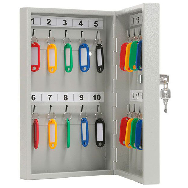 გასაღების შესანახი კარადა Aiko Key-20, Key holder, White