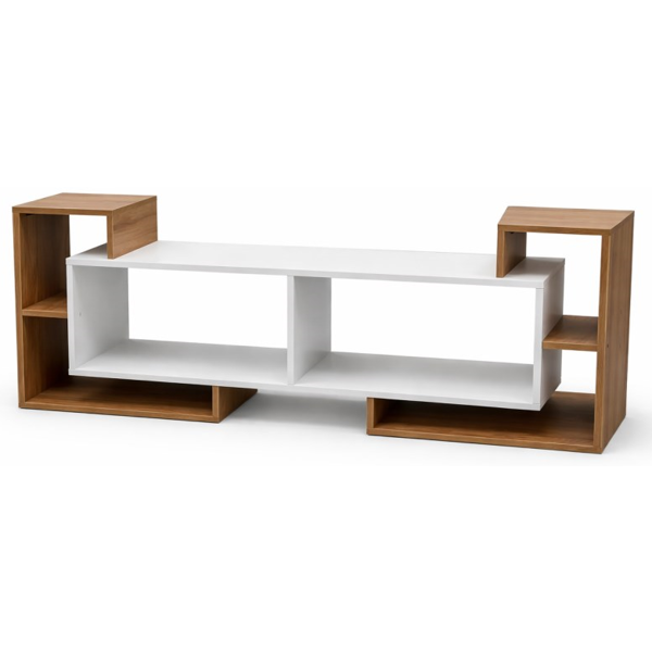 ტელევიზორის მაგიდა OEM 07060088, TV Shelf, White/Brown