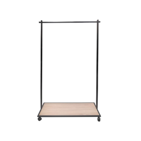 Clothes Rack With Wheels OEM 07040470, Black