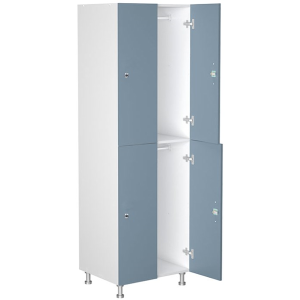 გასახდელის კარადა OEM WL 22-60, Closet, White/Blue