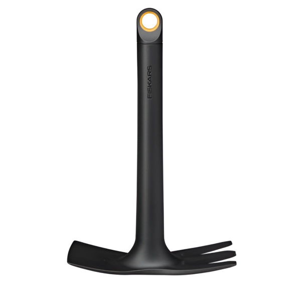 თოხი პლასტმასის Fiskars Solid 1072100, Solid Hoe, Black