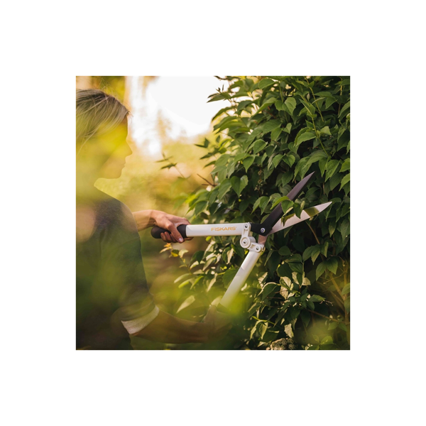 ბაღის მაკრატელი Fiskars HS53 1026931, Grass Shears, White