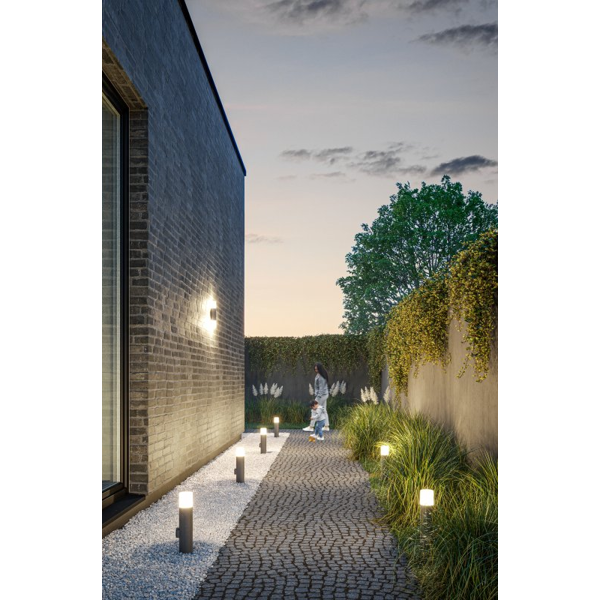 ლანდშაფტის სანათი GTV CORTA-P 80, Landscape Lamp, Grey