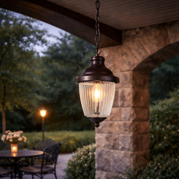 ბაღის სანათი New Light CF 2172-1H, Outdoor Lighting, Black