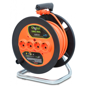 კოჭა Bylion MK2015, 4Socket, 25m, Coil, Orange