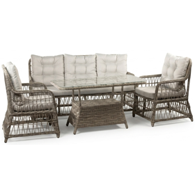 Furniture Set Comfort Room ELY3-GREY, 4Pcs, Grey