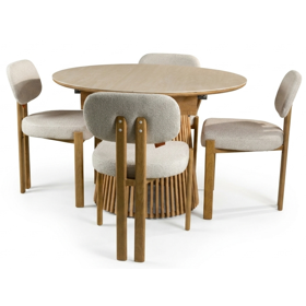 Furniture Set Comfort Room GDT1053/LDC25035, 5Pcs, Brown