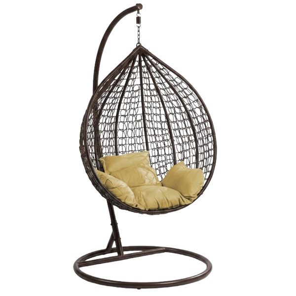 ბუდე საქანელა OEM SC-001YELLOW, Chair, Black
