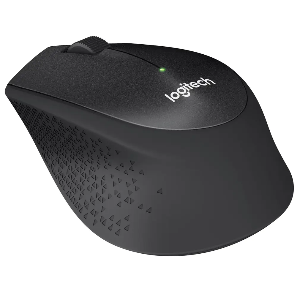 Logitech L910-004909 M330, Wireless, USB, Mouse, Black