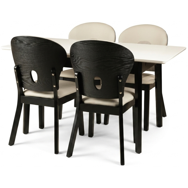 ავეჯის კომპლექტი Comfort Room DT9223+DC33, 5Pcs, Furniture Set, White