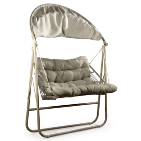 ბუდე საქანელა Comfort Room YLD6098, Chair, Grey