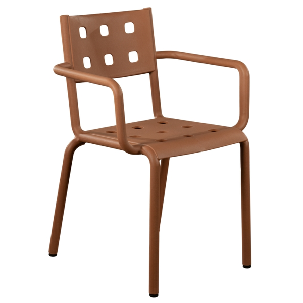 სკამი Comfort Room 1851-ORANGE, Garden Chair, Orange