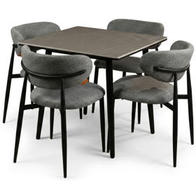 ავეჯის კომპლექტი Comfort Room F011-80GR + LCD1577, 5Pcs, Furniture Set, Grey