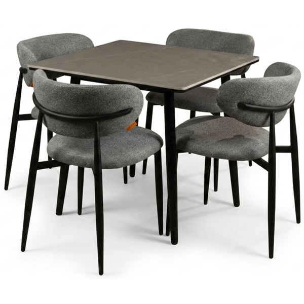 ავეჯის კომპლექტი Comfort Room F011-80GR + LCD1577, 5Pcs, Furniture Set, Grey