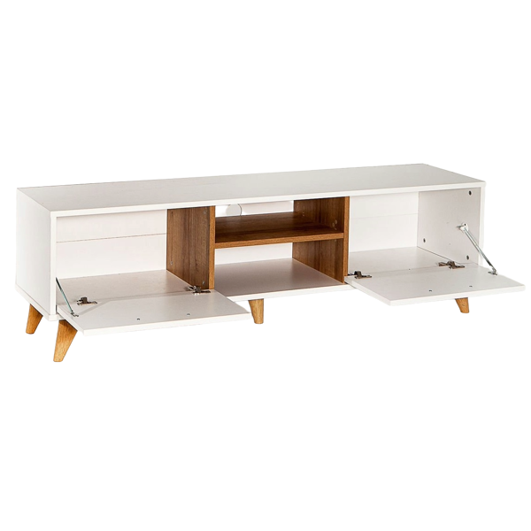 ტელევიზორის მაგიდა Comfort Room TV-WHITE, TV Stand, White