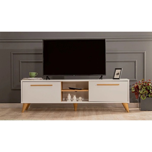 ტელევიზორის მაგიდა Comfort Room TV-WHITE, TV Stand, White
