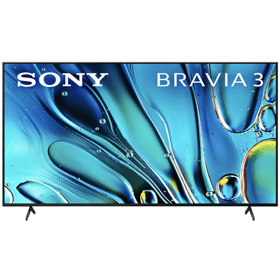 TV Samsung K-85S30 BRAVIA 3, 85", Smart TV, 4K UHD, HDMI, LAN, USB, BT, WIFI, Black