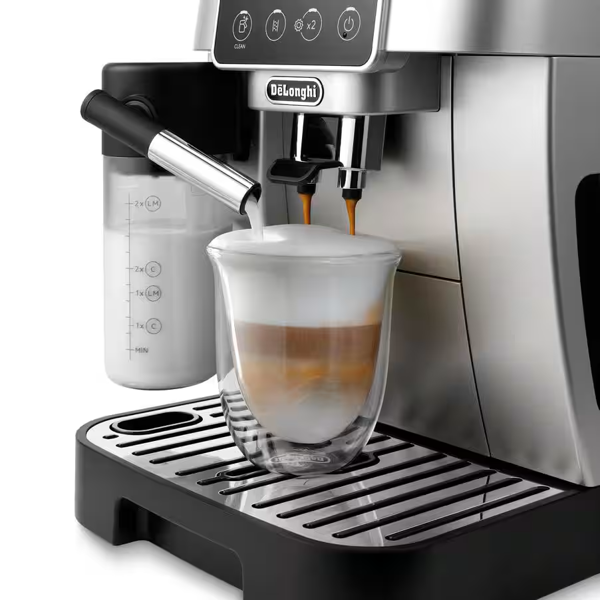 Coffee Machine DeLonghi ECAM220.80.SB Magnifica Start, 1450W, 1.8L, Black/Stainless Steel