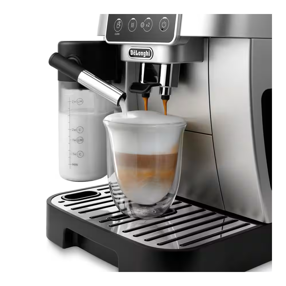 Coffee Machine DeLonghi ECAM220.80.SB Magnifica Start, 1450W, 1.8L, Black/Stainless Steel