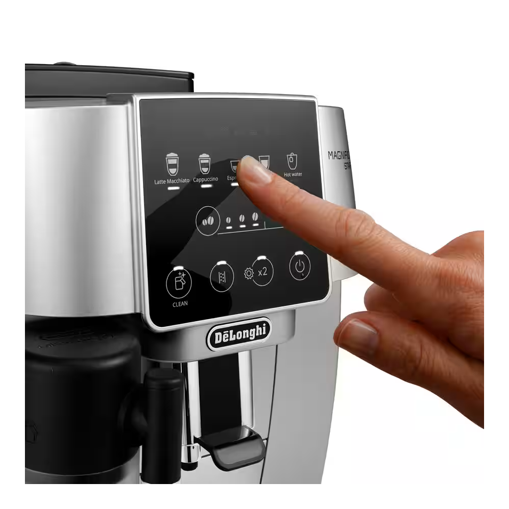 Coffee Machine DeLonghi ECAM220.80.SB Magnifica Start, 1450W, 1.8L, Black/Stainless Steel