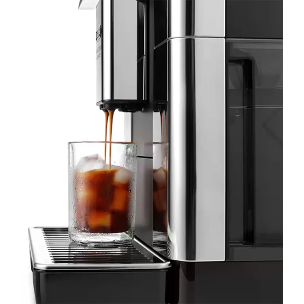 Coffee Machine Delonghi ECAM630.75.TM PrimaDonna Aromatic, 1450W, 2.2L, Black/Stainless Steel