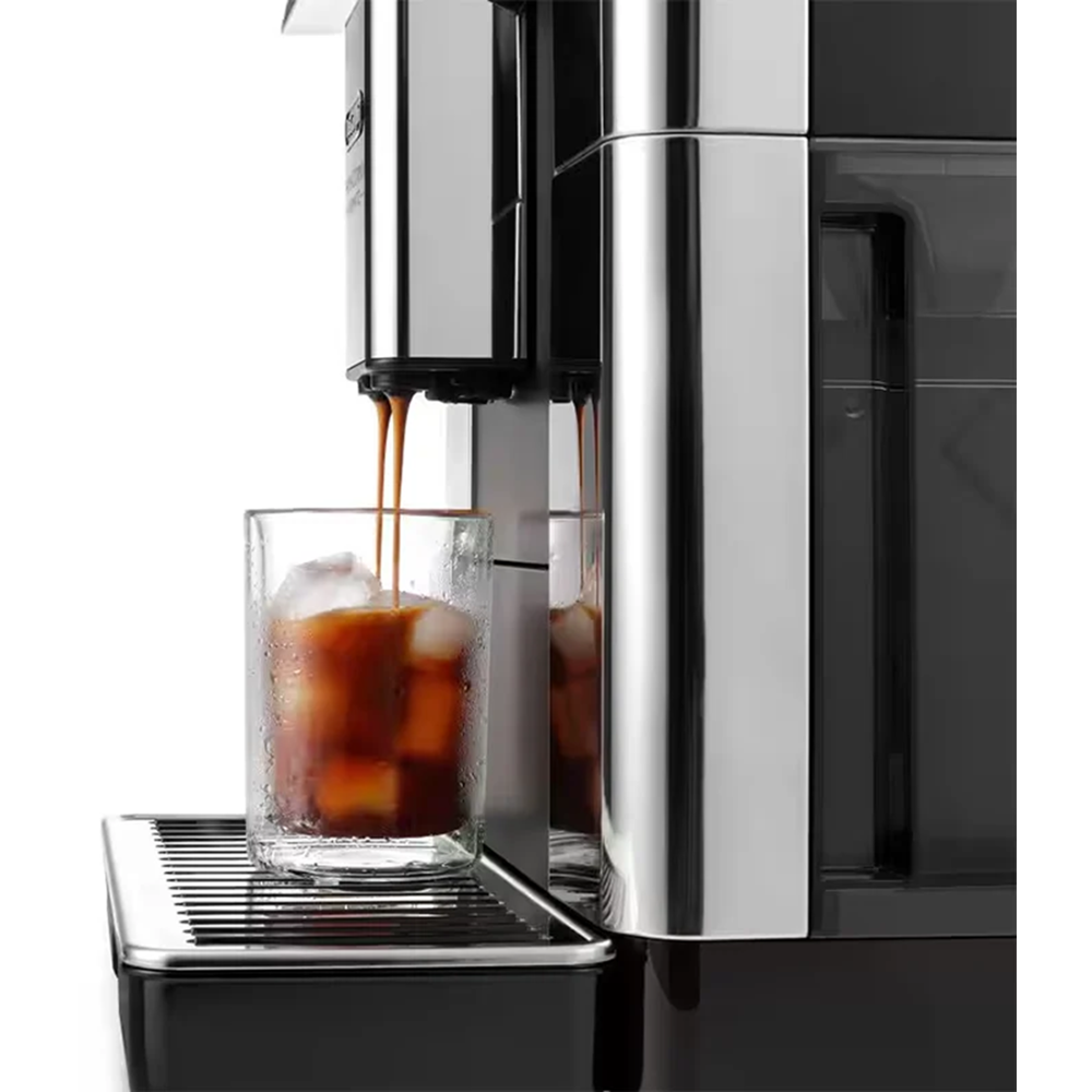 ყავის აპარატი Delonghi ECAM630.75.TM PrimaDonna Aromatic, 1450W, 2.2L, Coffee Machine, Black/Stainless Steel