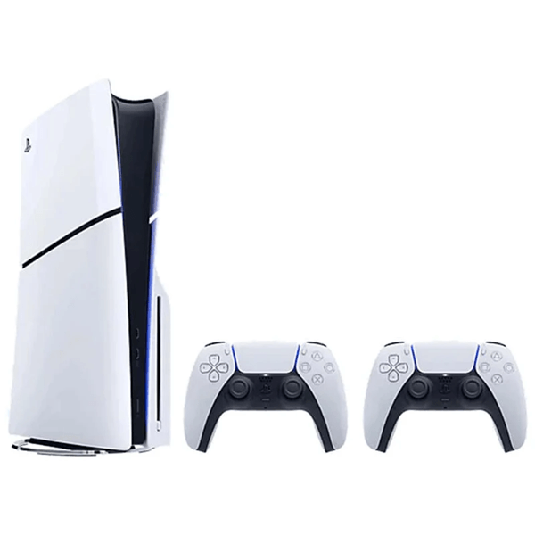 PS5 Console With Two Controller Sony PlayStation 5, White