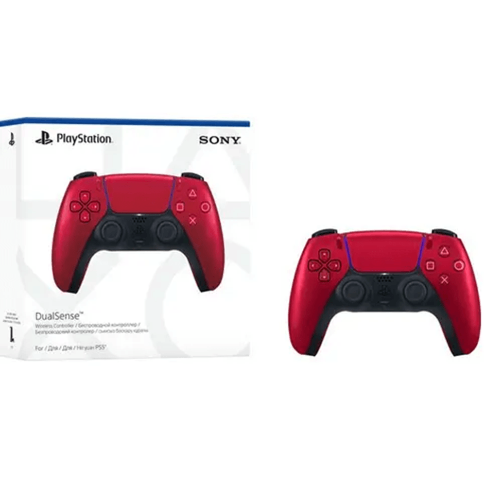 Controller For PS 5 Sony Playstation 0711719575948 DualSense, Wireless, Bluetooth, 3.5mm, Type-C, Red