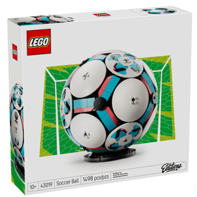 ასაწყობი კონსტრუქცია Lego 43019 Editions, Soccer Ball, Prefabricated Construction