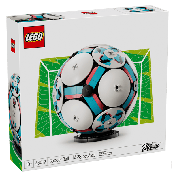 ასაწყობი კონსტრუქცია Lego 43019 Editions, Soccer Ball, Prefabricated Construction